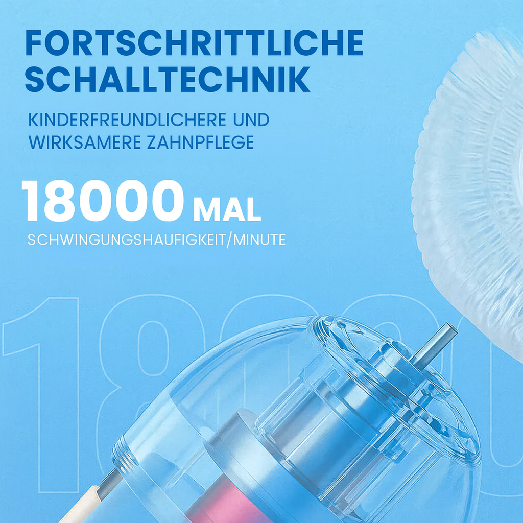 U-förmige 360º-Ultraschallzahnbürste